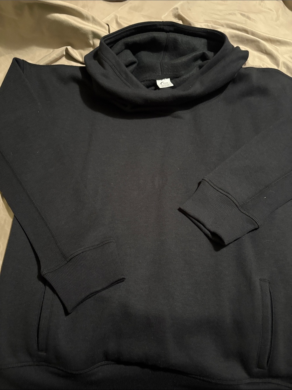 ZYIA Active Black Hoodie with Black & White Leopard Leggings and Camo Leggings - Picture 5 of 10